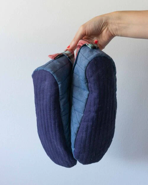 Sew DIY Unisex Quilted Slippers - Image 5