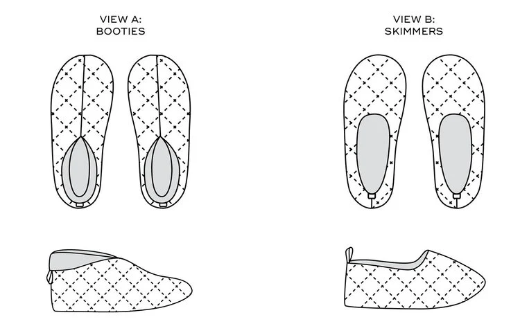 Sew DIY Unisex Quilted Slippers - Image 9