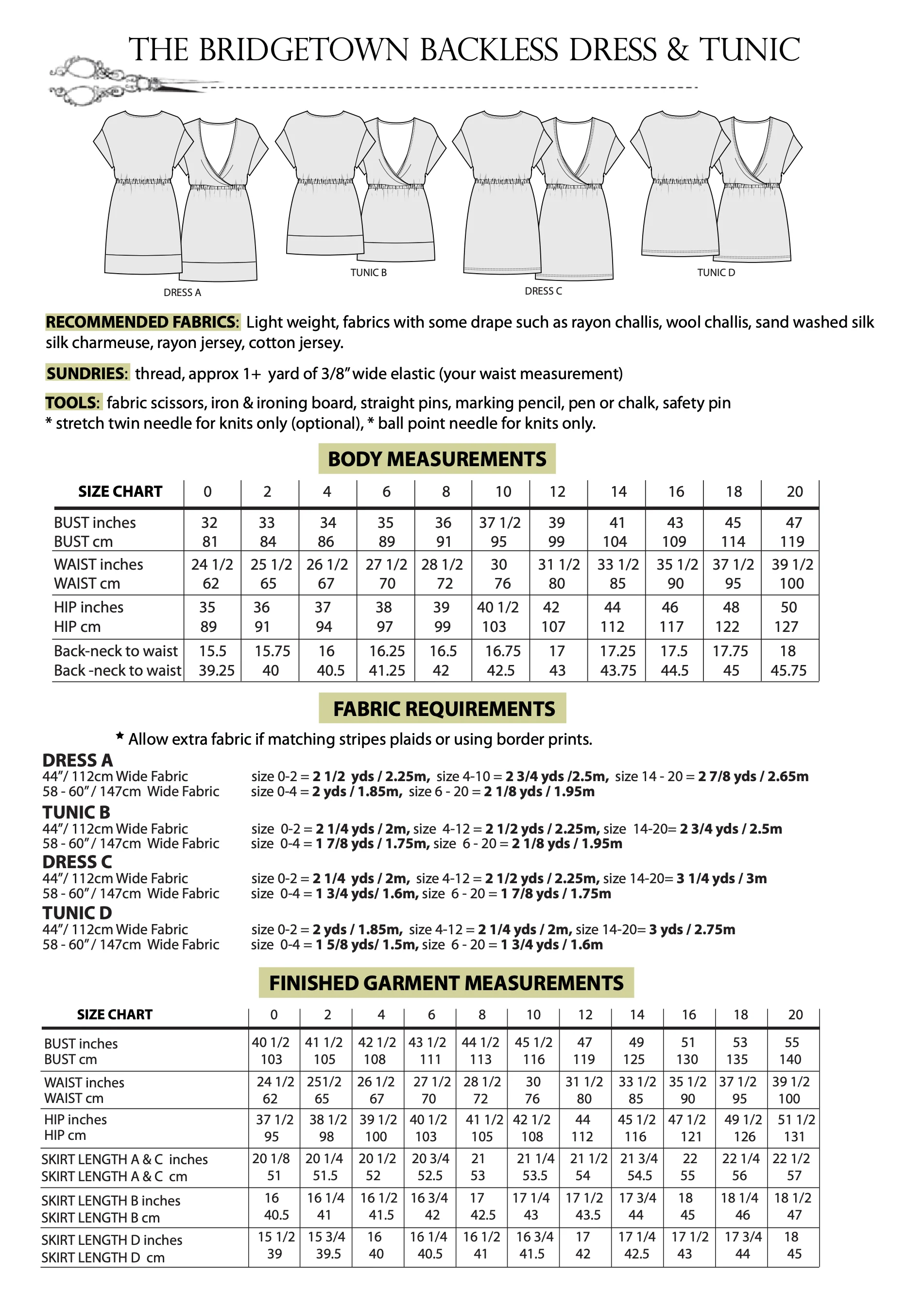 Sew House Seven Bridgetown Backless Dress and Tunic - Image 9