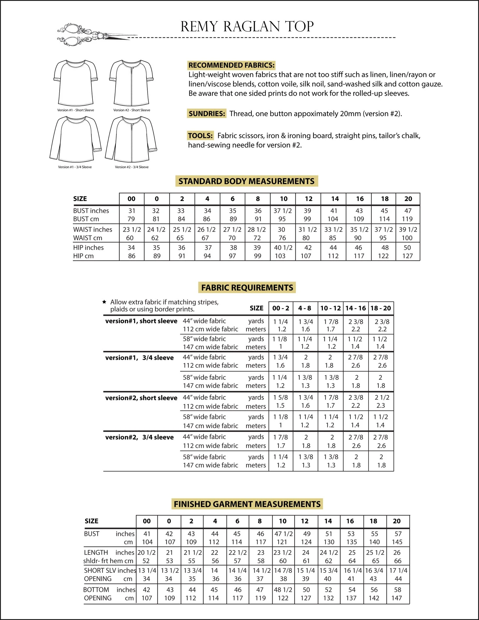 Sew House Seven Remy Raglan Top - Image 30