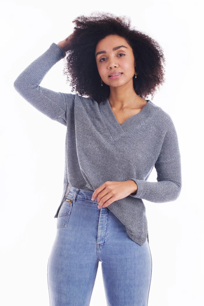 Sew House Seven Tabor V-neck Top - Image 7
