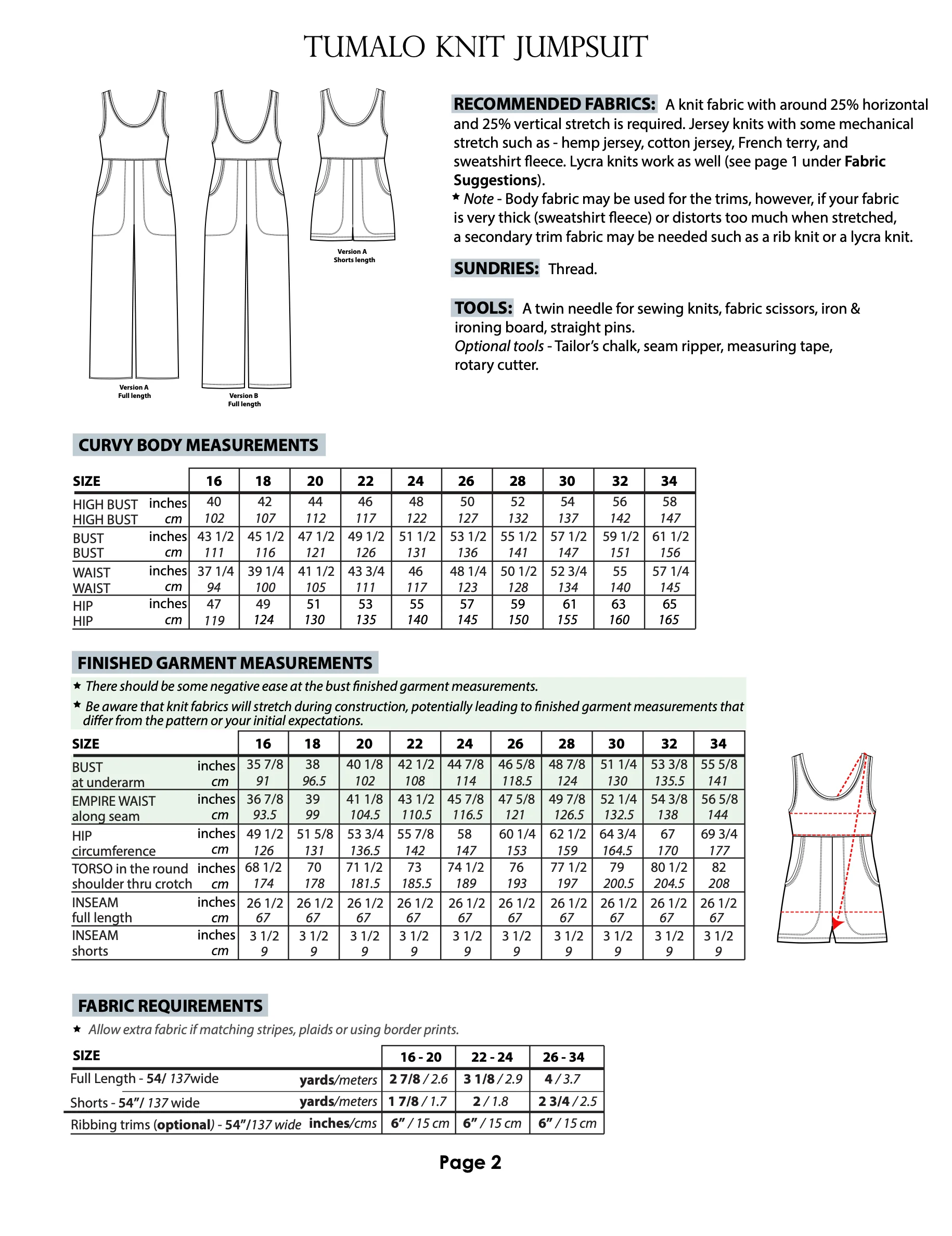 Sew House Seven Tumalo Knit Jumpsuit - Image 19