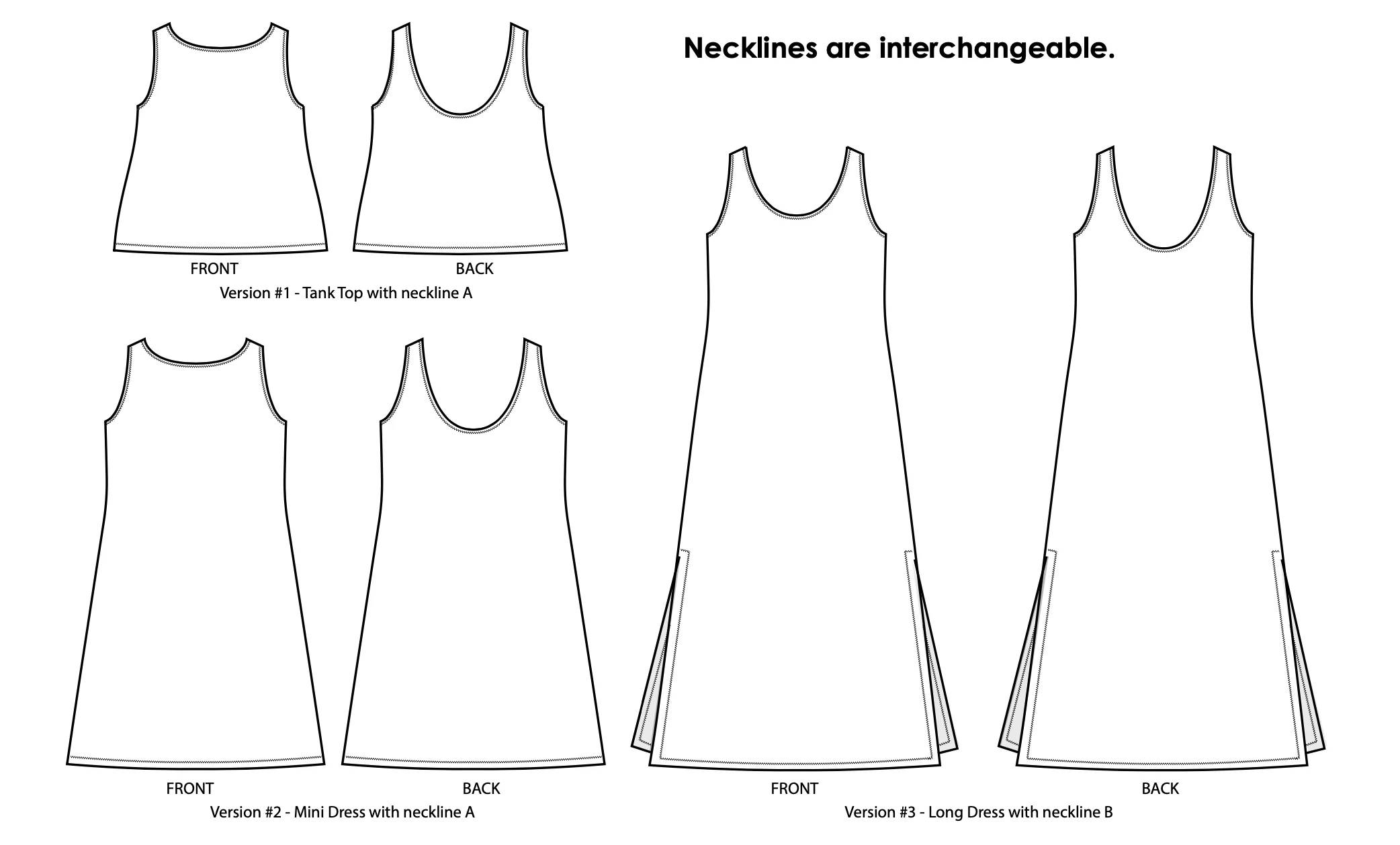 Sew House Seven Underwood Tank Dress and Top - Image 29