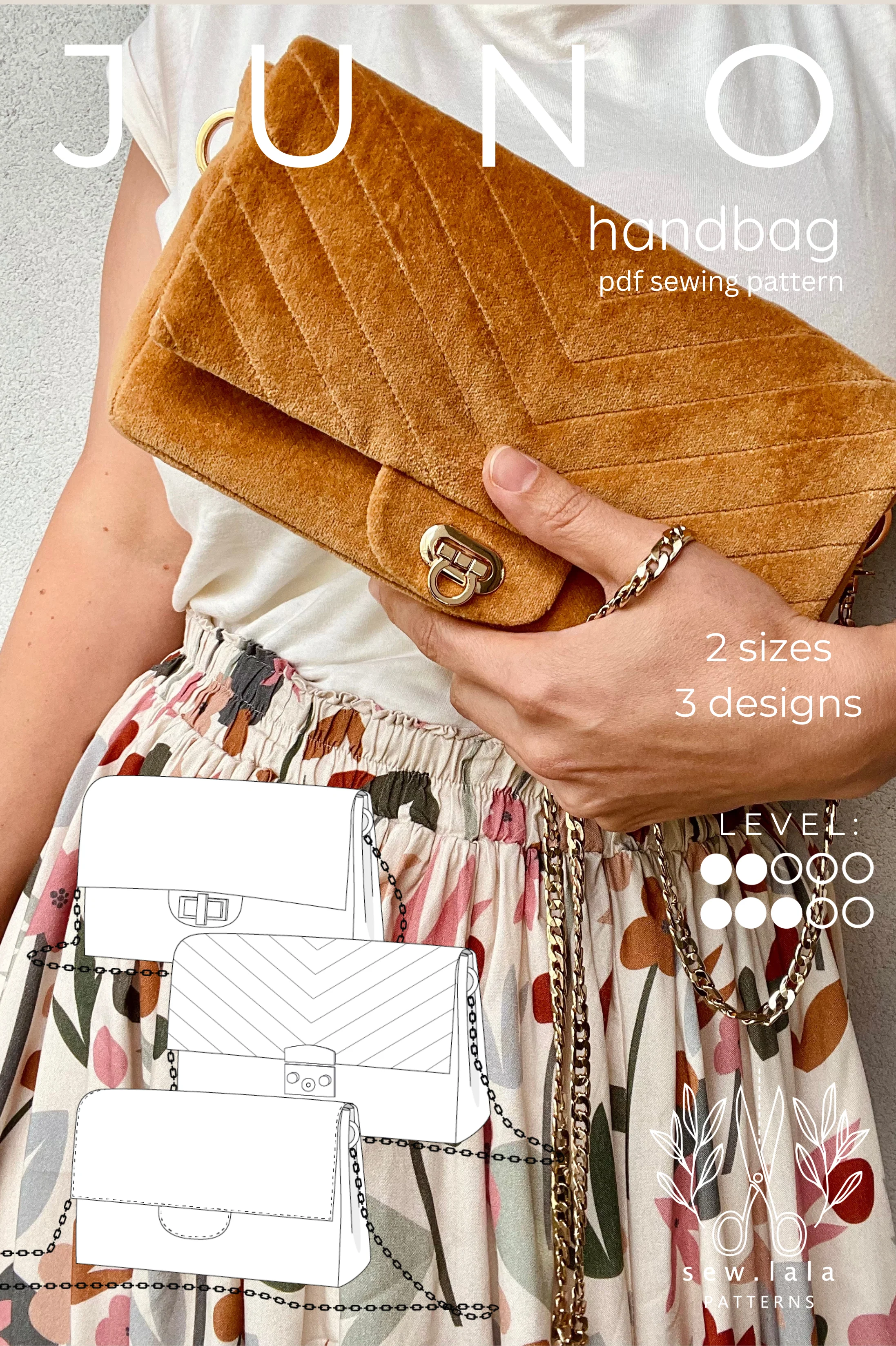 Sew.lala Patterns Juno Handbag - Image 8