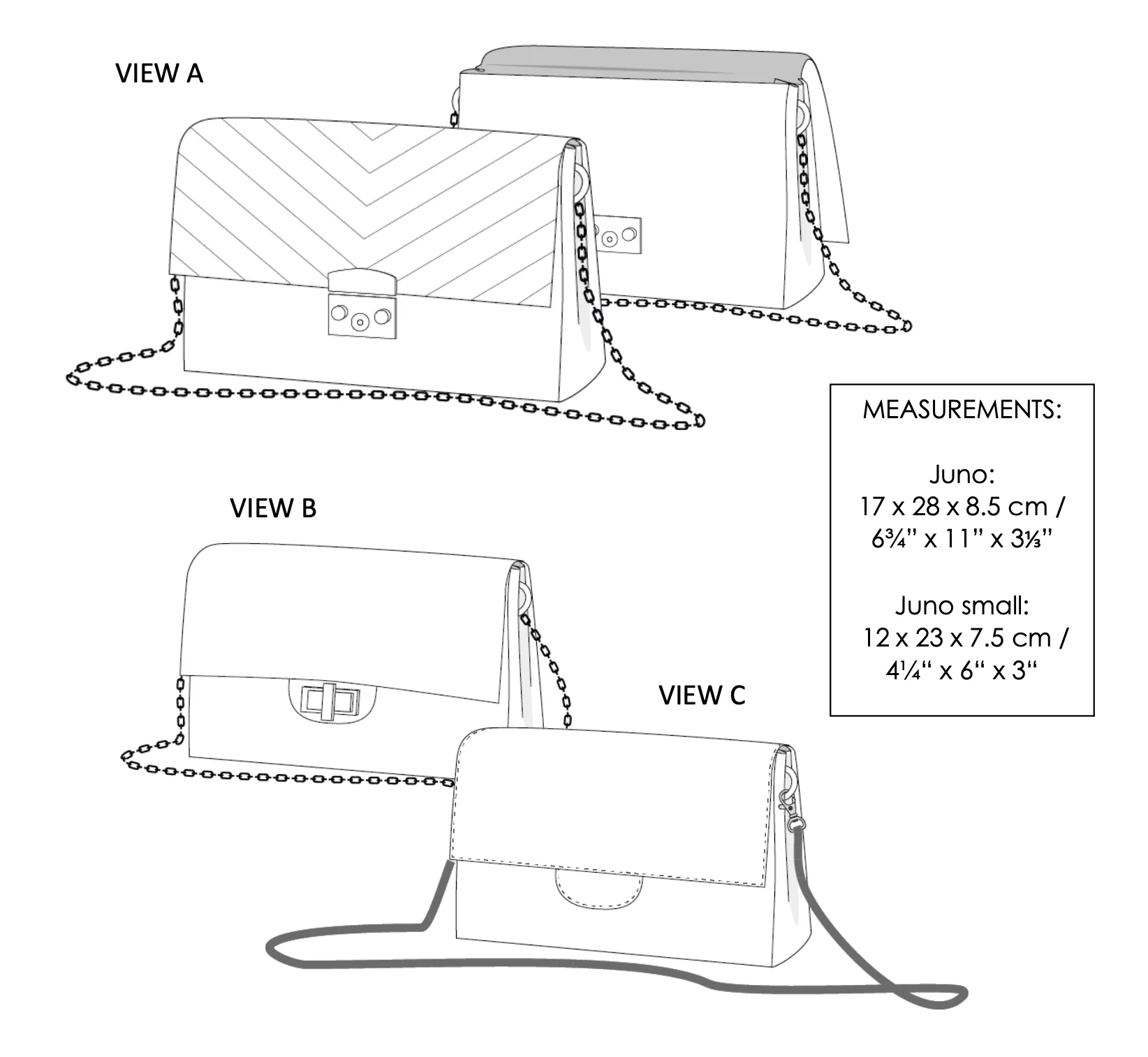 Sew.lala Patterns Juno Handbag - Image 9