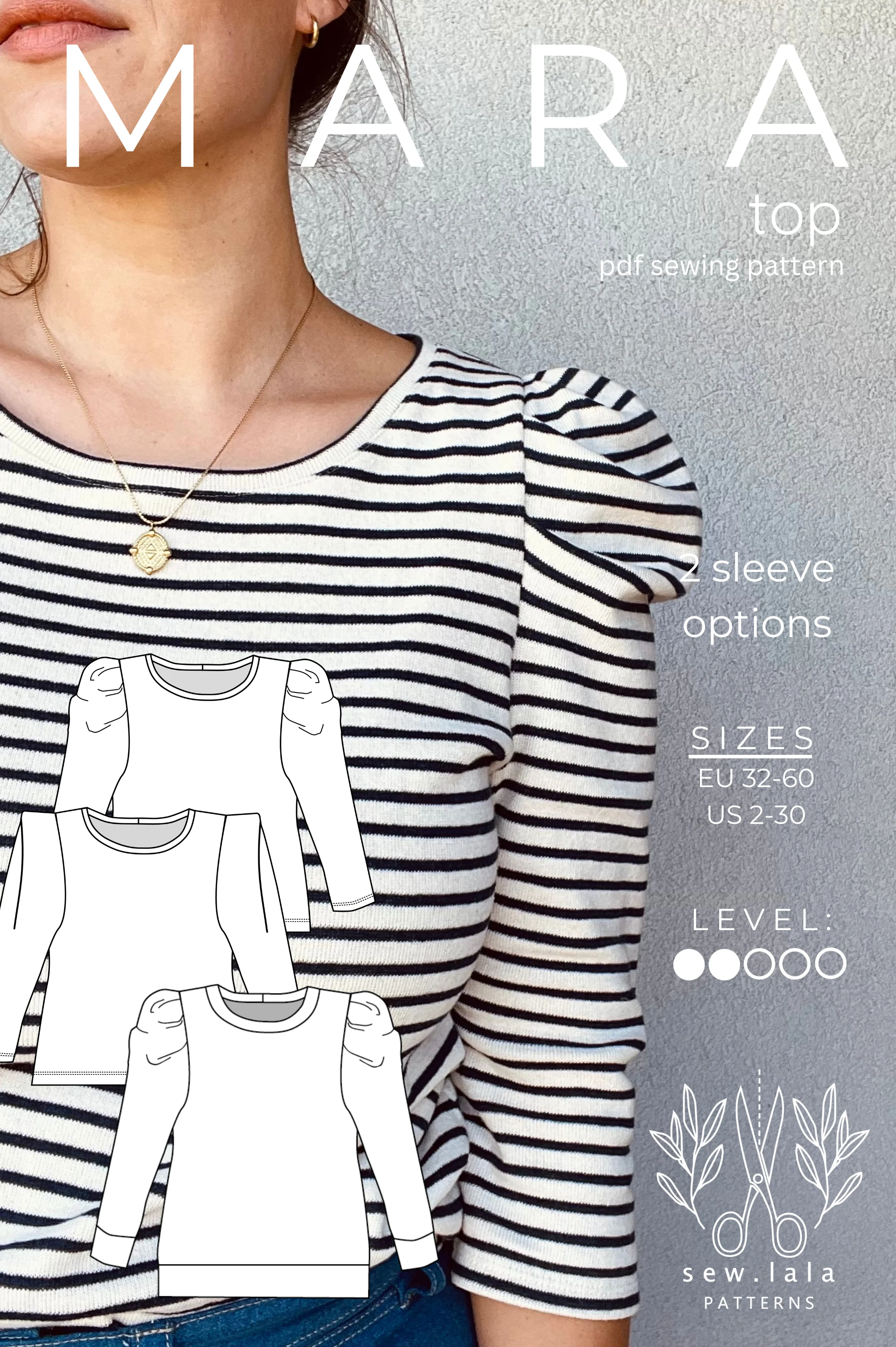 Sew.lala Patterns Mara Top - Image 7