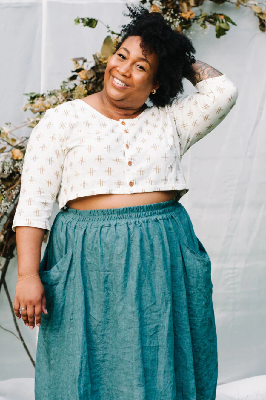 Sew Liberated Gypsum Skirt - Image 3