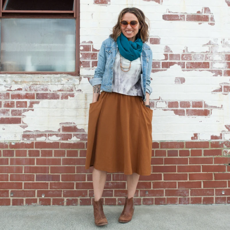 Sew Liberated Gypsum Skirt - Image 5