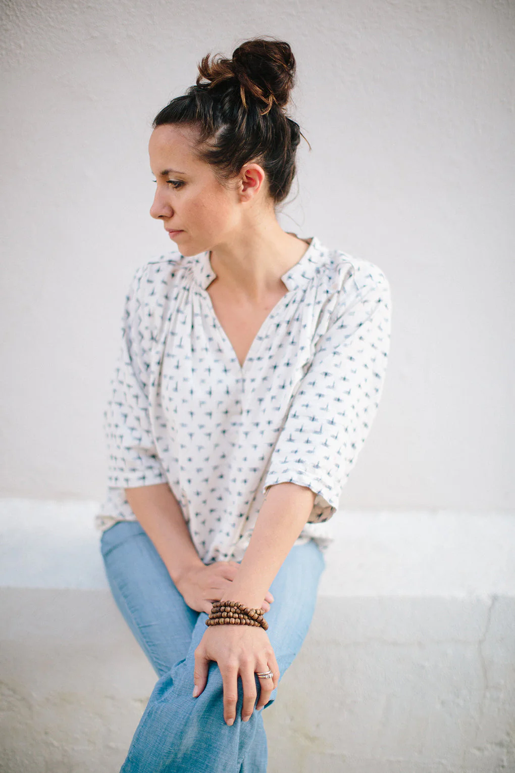 Sew Liberated Matcha Top - Printed copy shop (+£7.00)