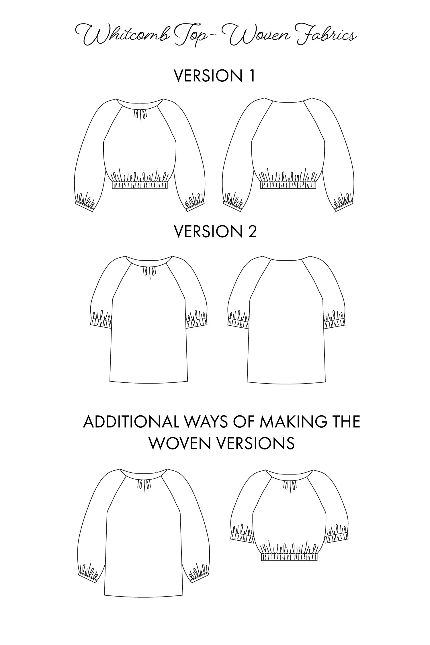 Sew Love Patterns Whitcomb Top - Image 21
