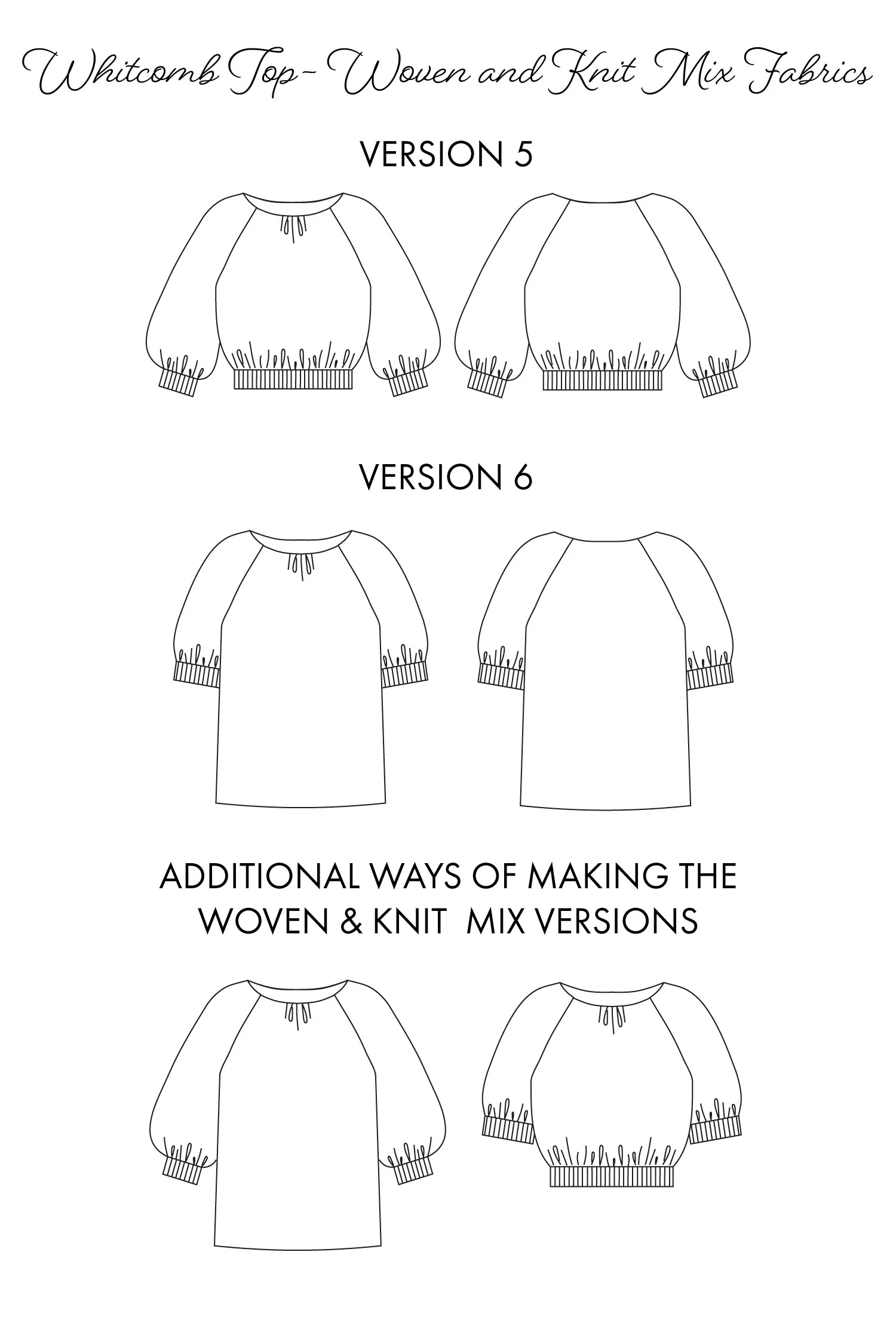 Sew Love Patterns Whitcomb Top - Image 23