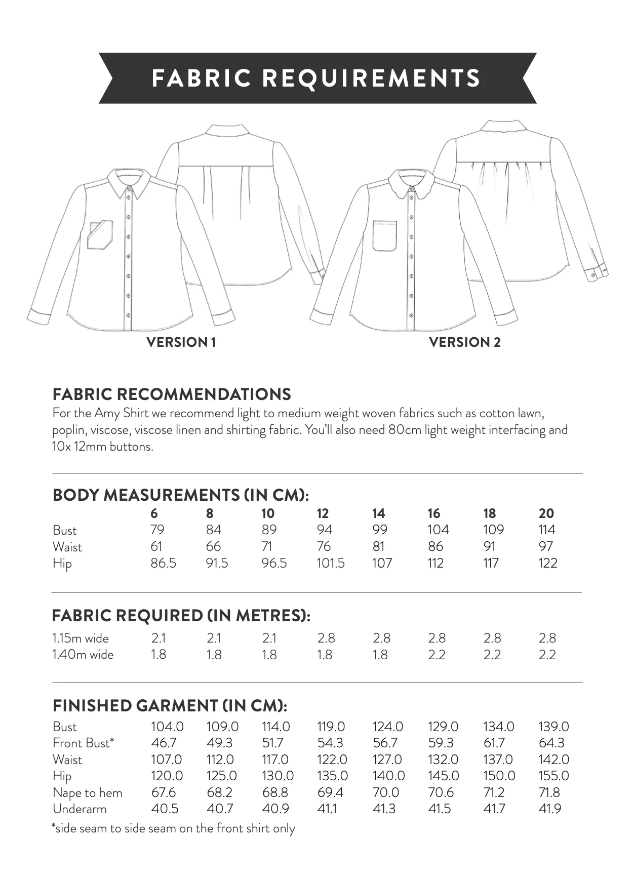 Sew Over It Amy Shirt - Image 17