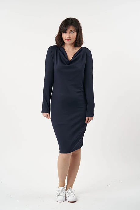 Sew Over It Cowl Neck Dress - Image 3