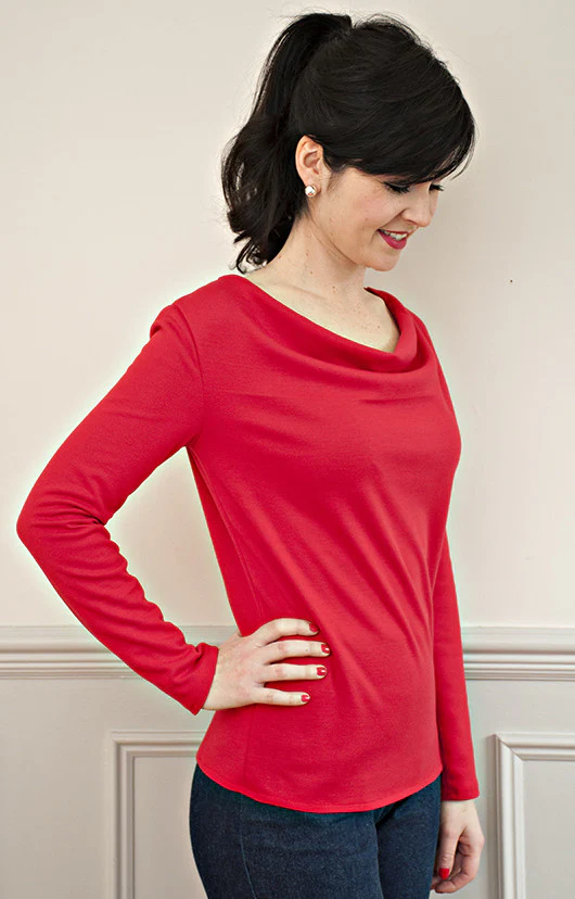 Sew Over It Cowl Neck Dress - Image 4