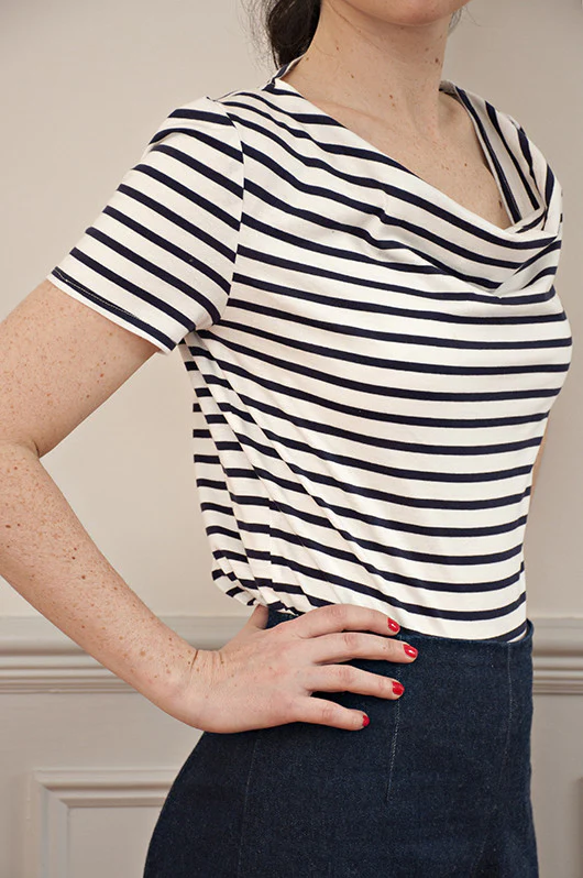 Sew Over It Cowl Neck Dress - Image 5