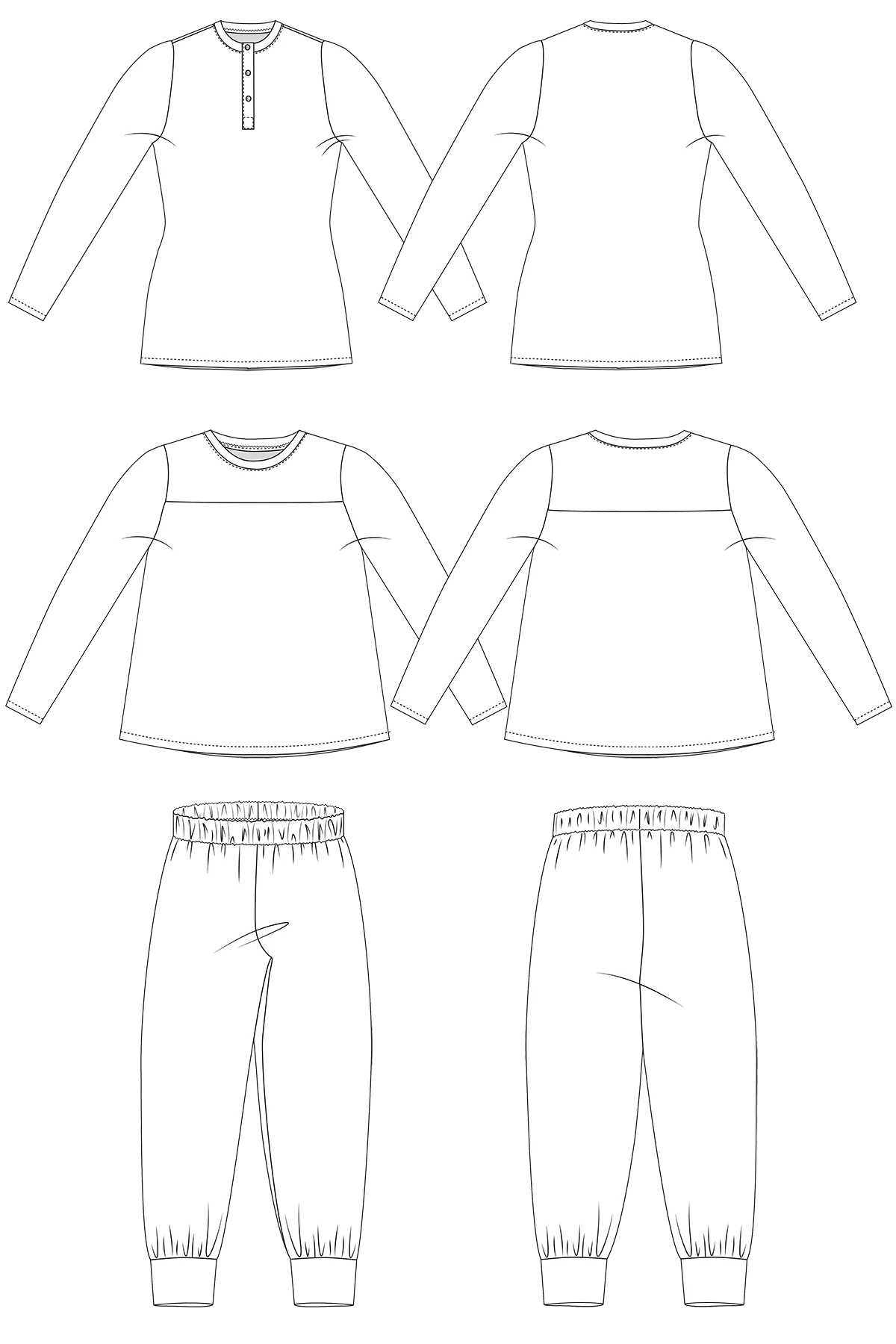 Sew Over It Imogen Pyjamas - Image 15