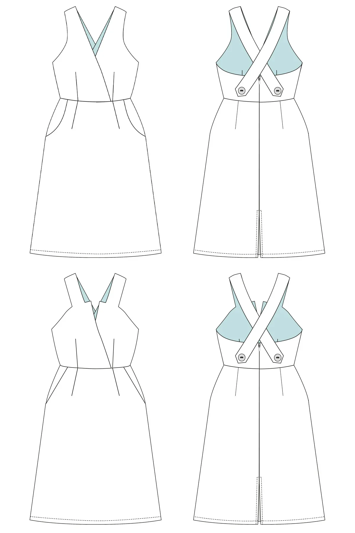 Sew Over It Lorna Pinafore - Image 16