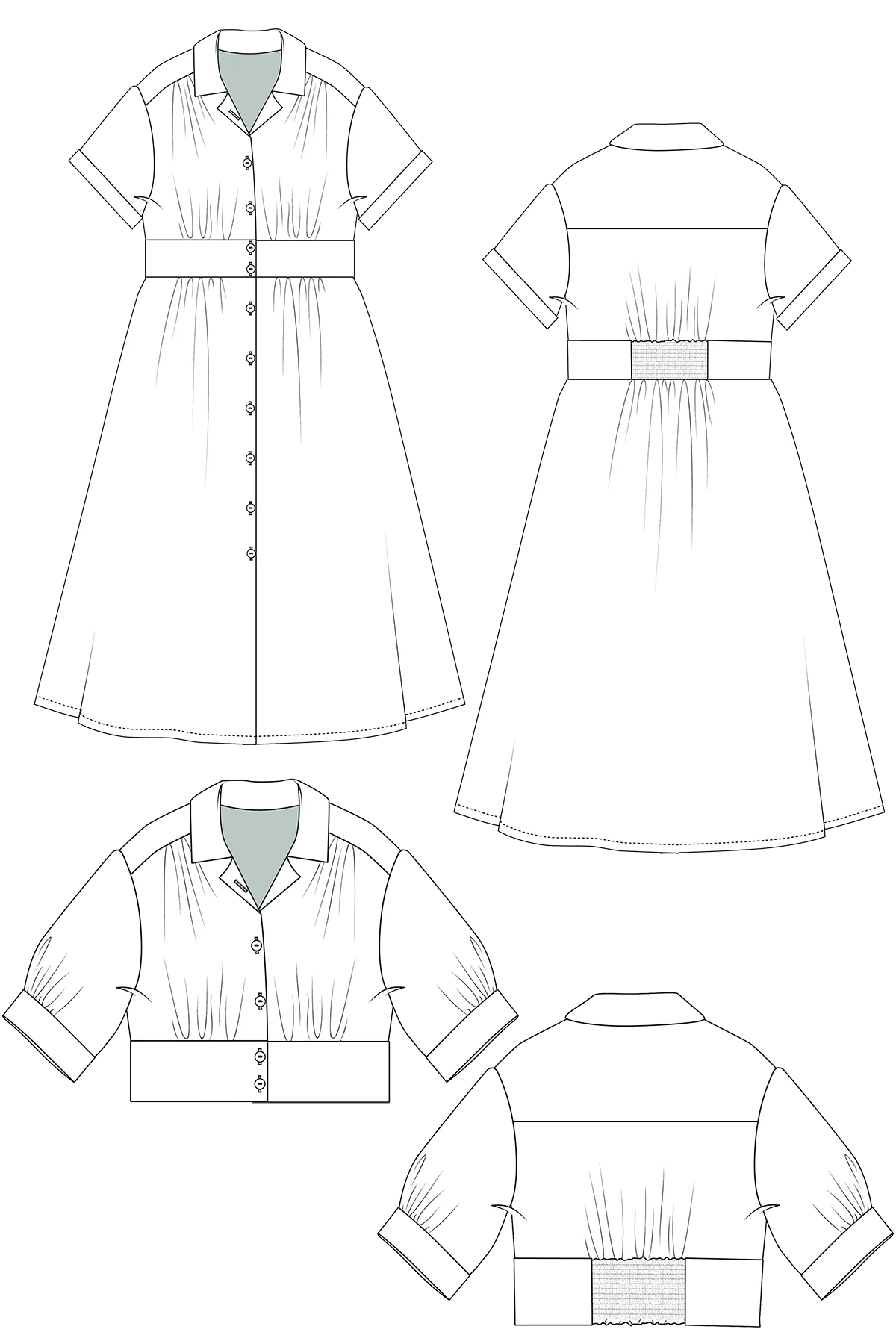 Sew Over It Viola Dress and Blouse - Image 16