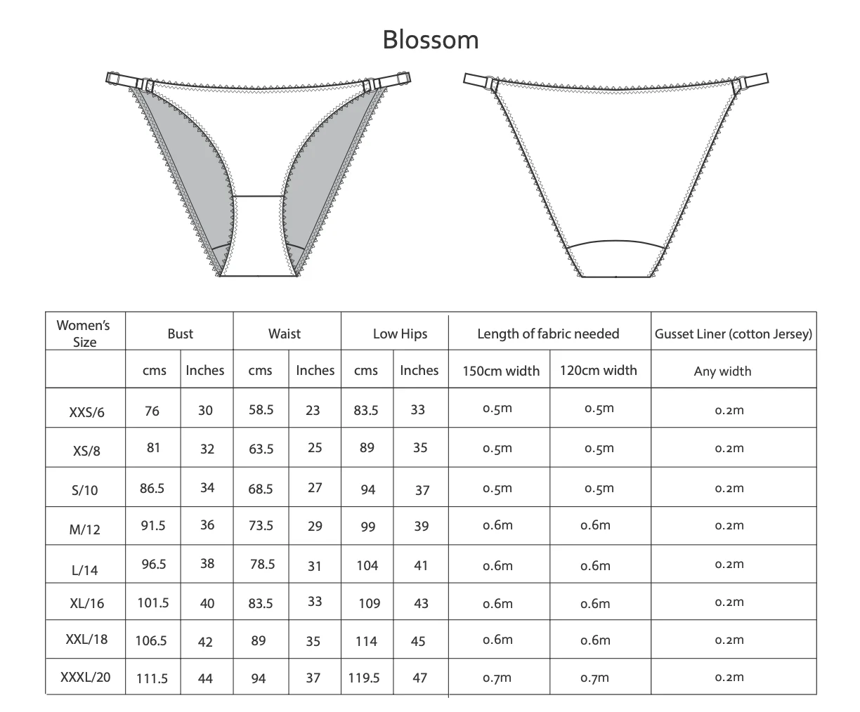 Sew Projects Blossom Knicker PDF - Image 5