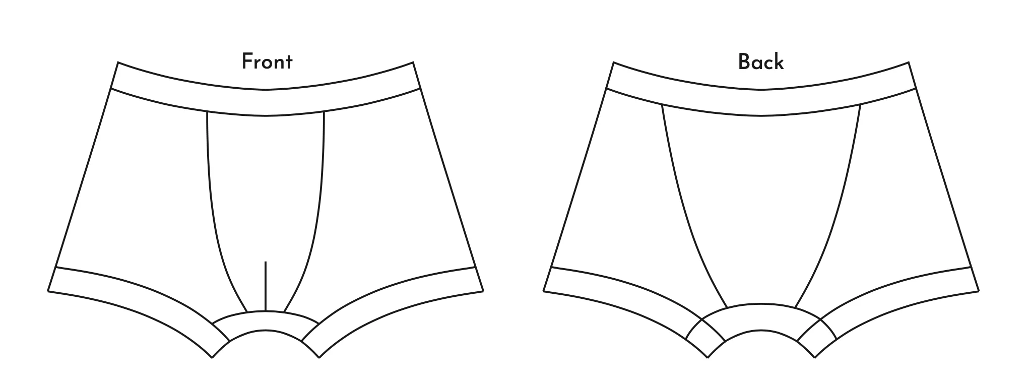 Sew Projects Men's Indigo Boxer Briefs - Image 4