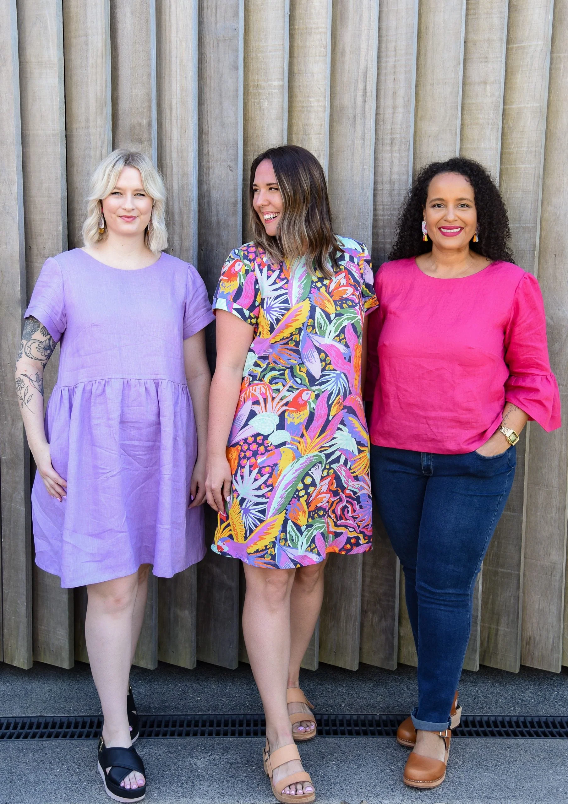Sew to Grow Lanti Swing Dress - Printed copy shop (+£7.00)