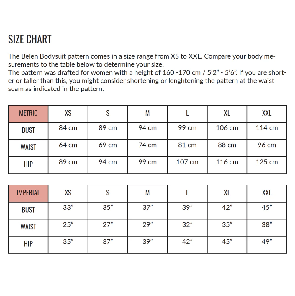 Sewing Patterns by Masin Belen Bodysuit - Image 8