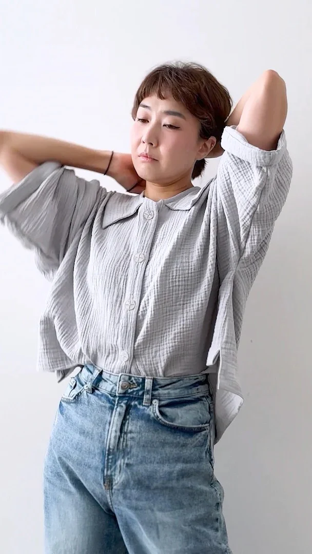 Sewing Therapy Faux Collar Shirt and Dress - Image 3