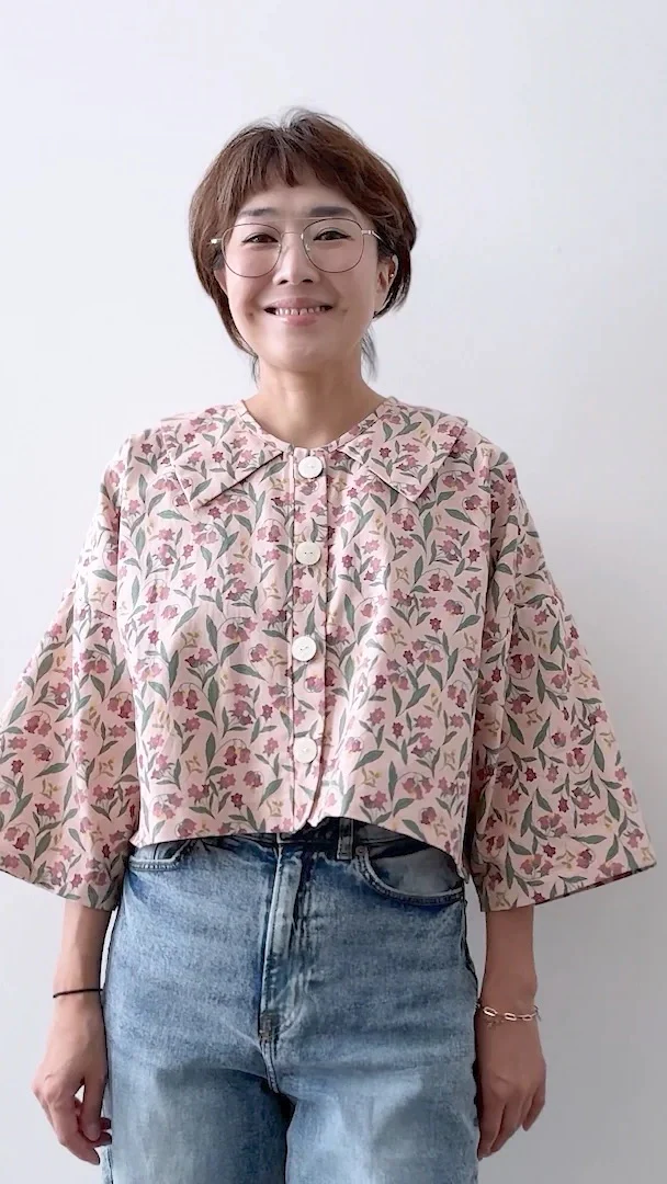 Sewing Therapy Faux Collar Shirt and Dress - Image 5