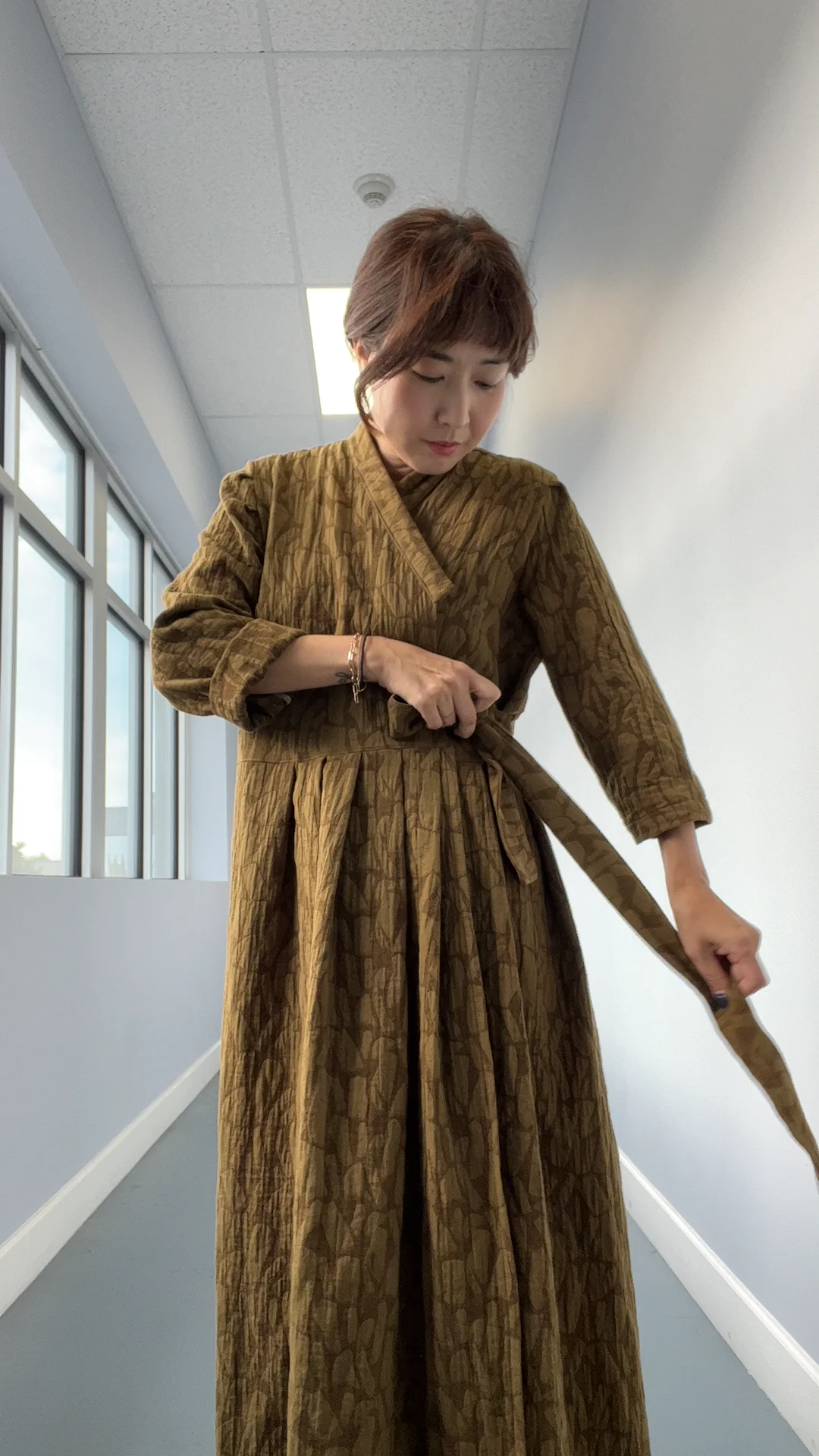 Sewing Therapy Hanbok Wrap Dress - Image 3