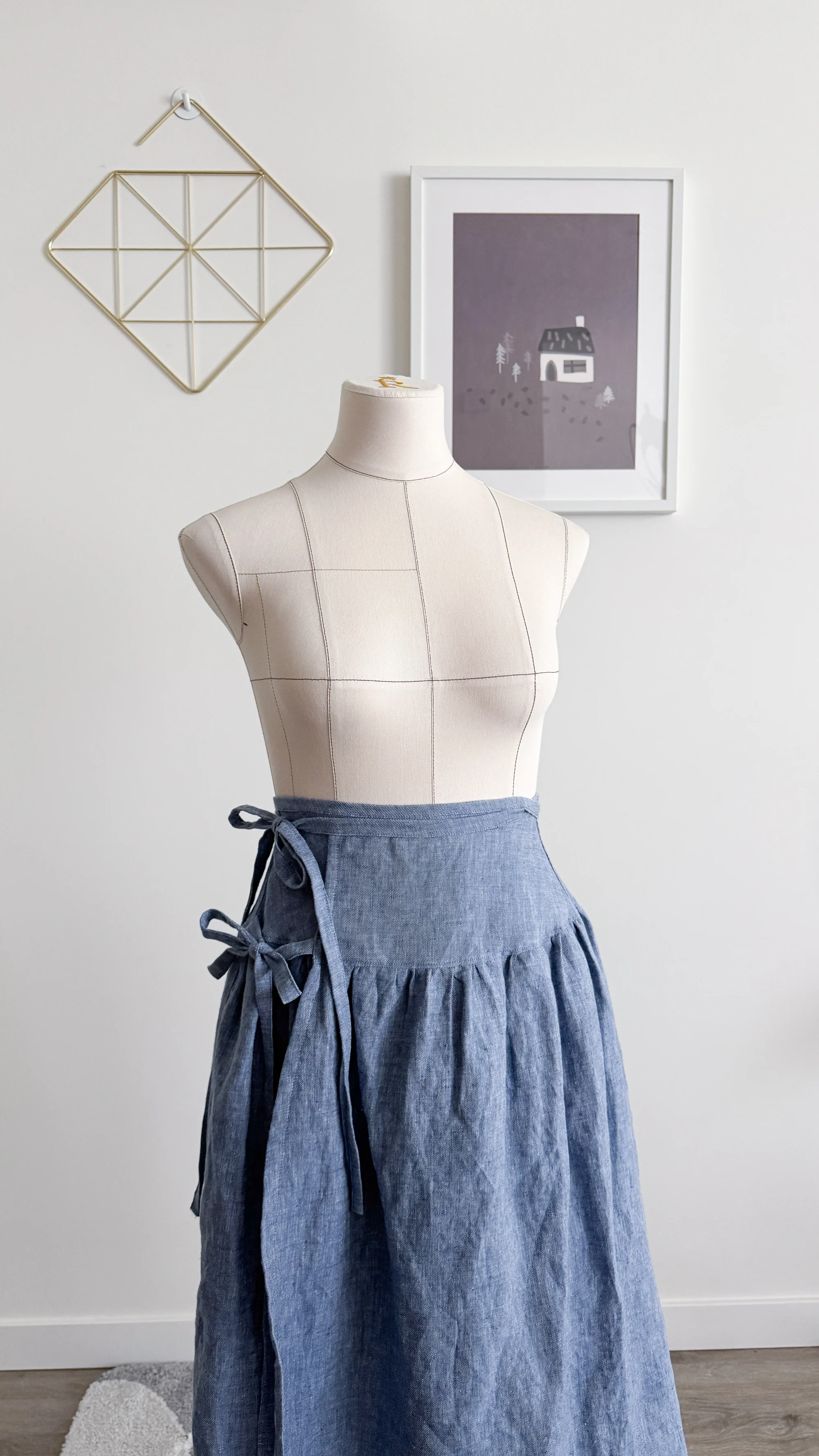 Sewing Therapy La Ciotat Wrap Skirt - Image 8