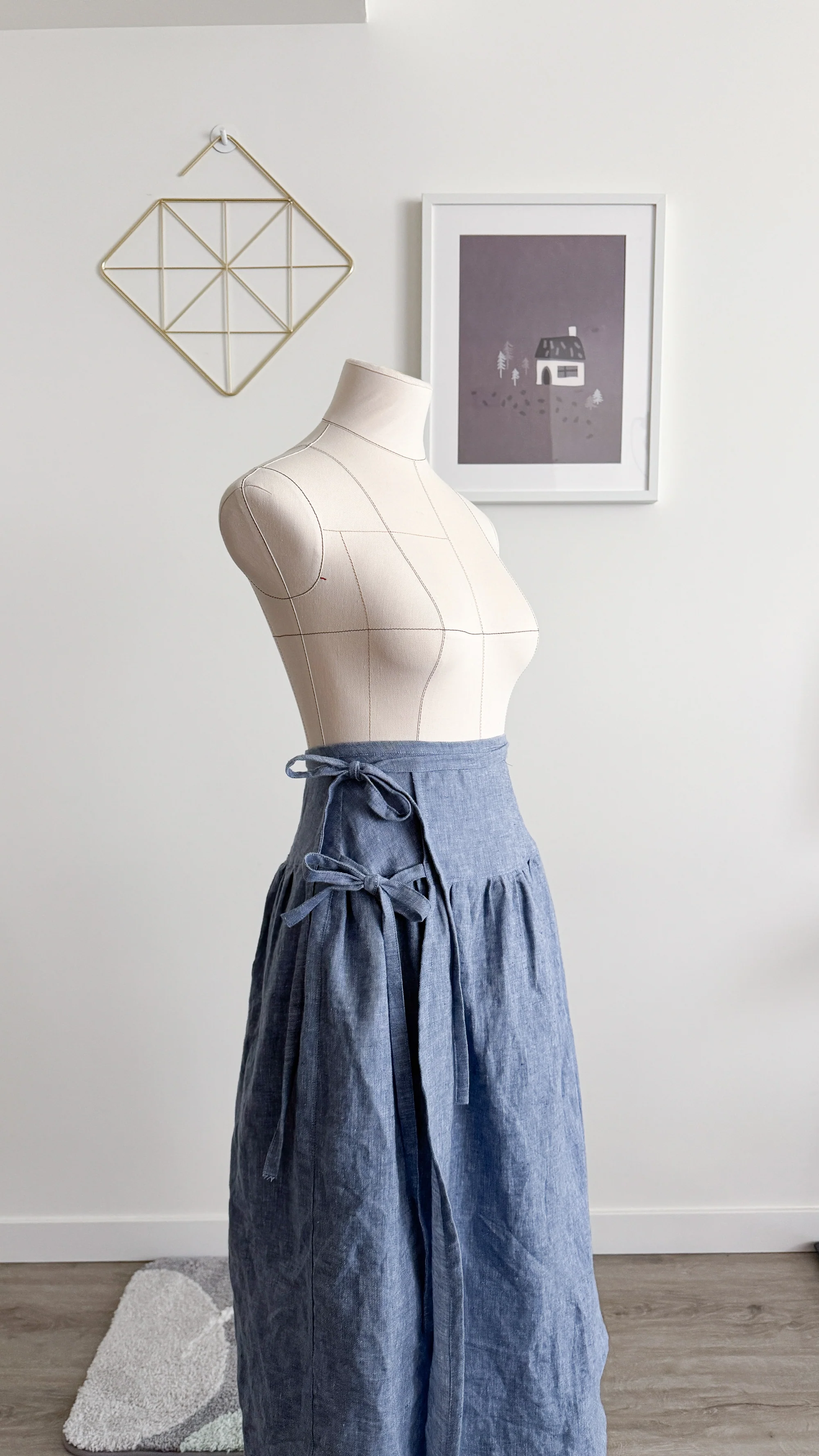 Sewing Therapy La Ciotat Wrap Skirt - Image 9