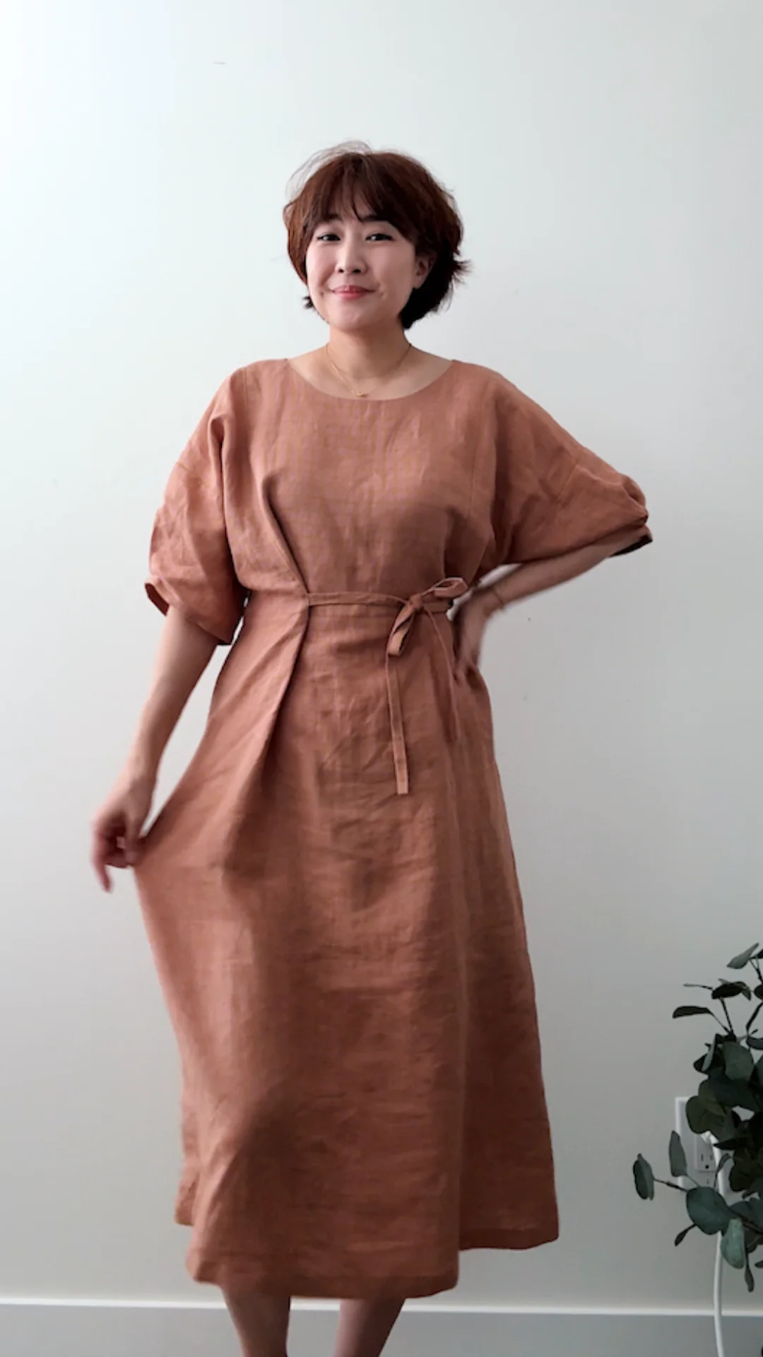 Sewing Therapy Tie Dress - Image 4