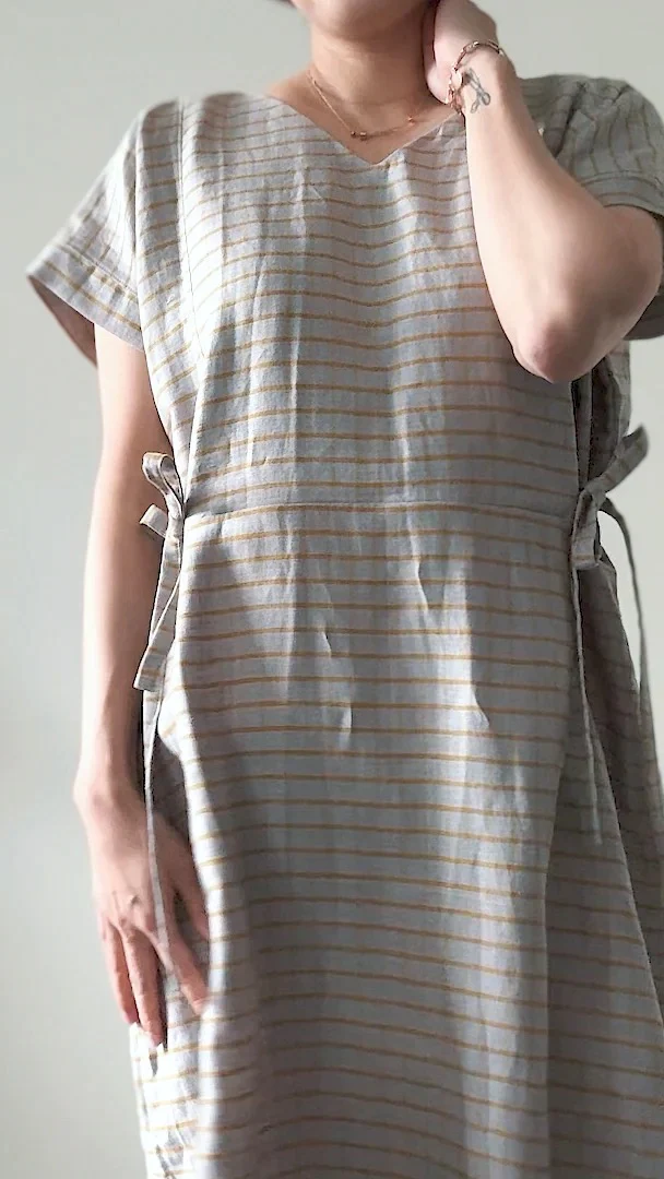 Sewing Therapy Tie Dress - Image 6
