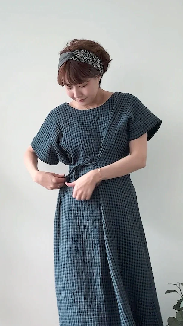 Sewing Therapy Tie Dress - Image 8