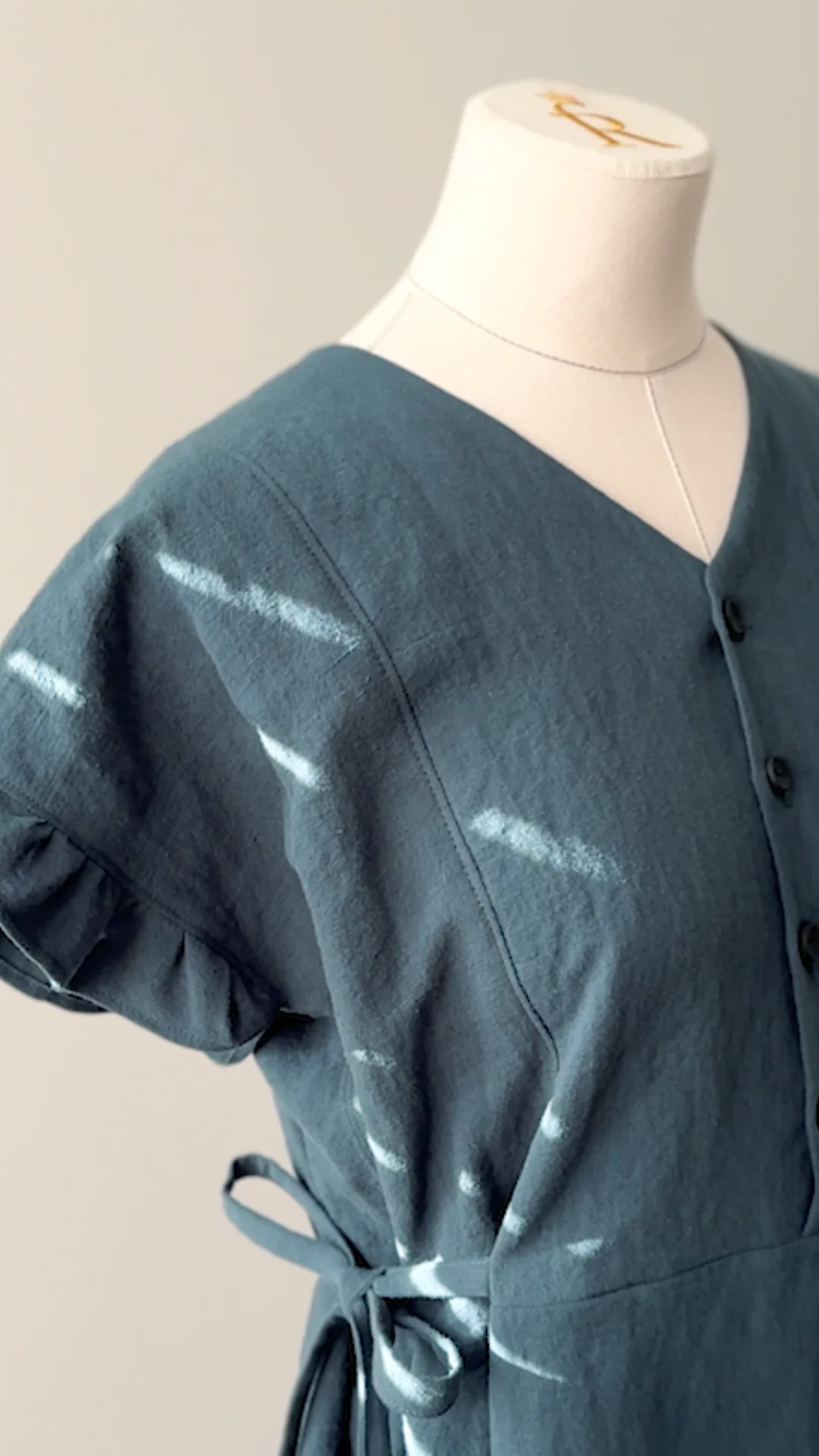 Sewing Therapy Tie Dress No. 2 - Image 9