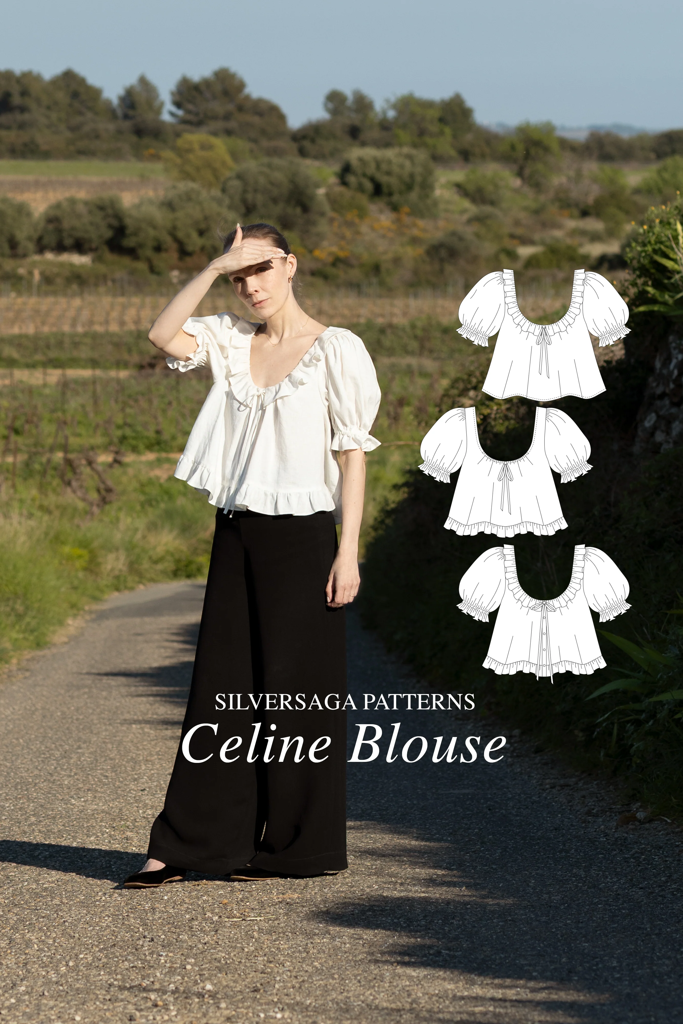 Silversaga Patterns Celine Blouse - Image 5