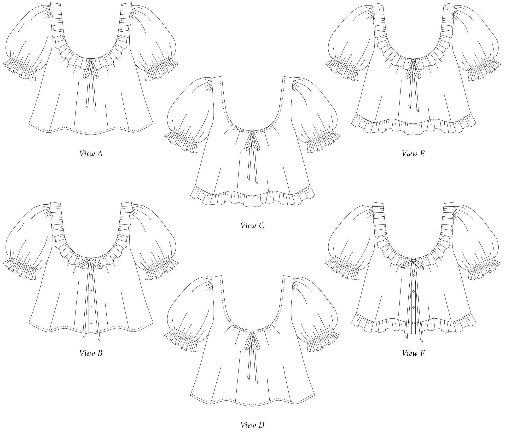 Silversaga Patterns Celine Blouse - Image 6