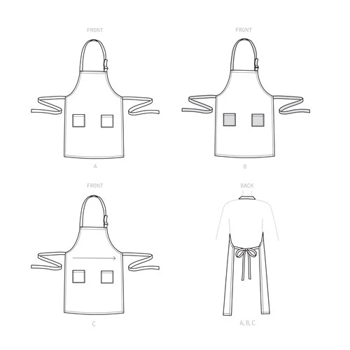 Simplicity Adult/Child Aprons S9411 - Image 5
