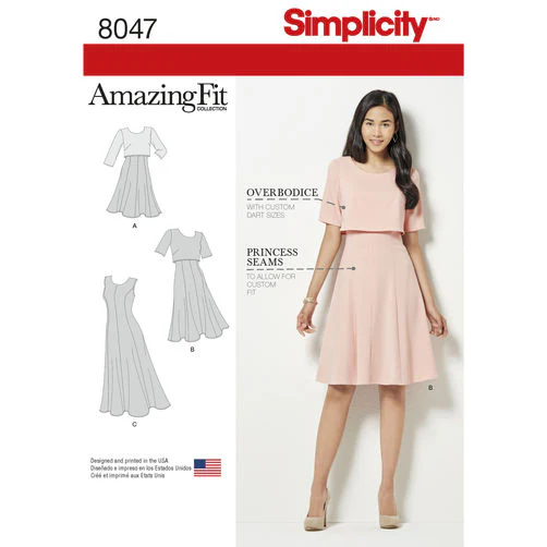 Simplicity Amazing Fit Dress S8047 - Image 2