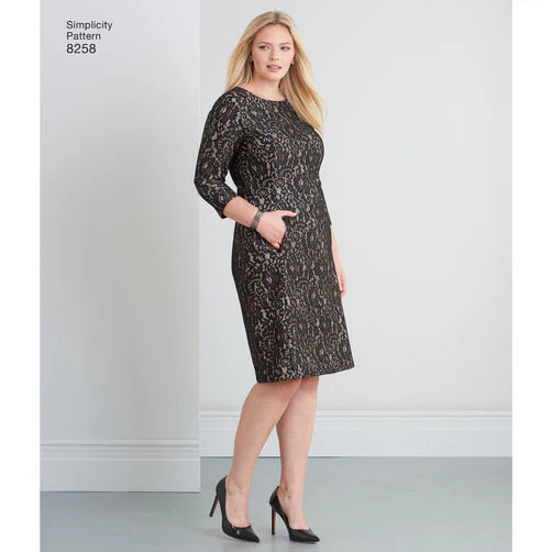 Simplicity Amazing Fit Dress S8258 - Image 3
