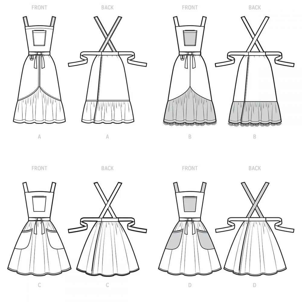 Simplicity Aprons S9435 - Image 8