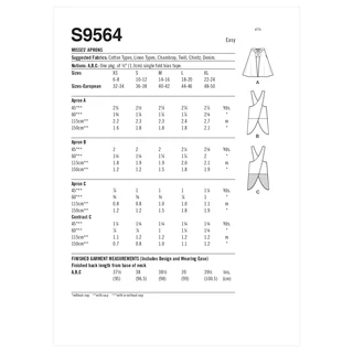 Simplicity Aprons S9564 - Image 11