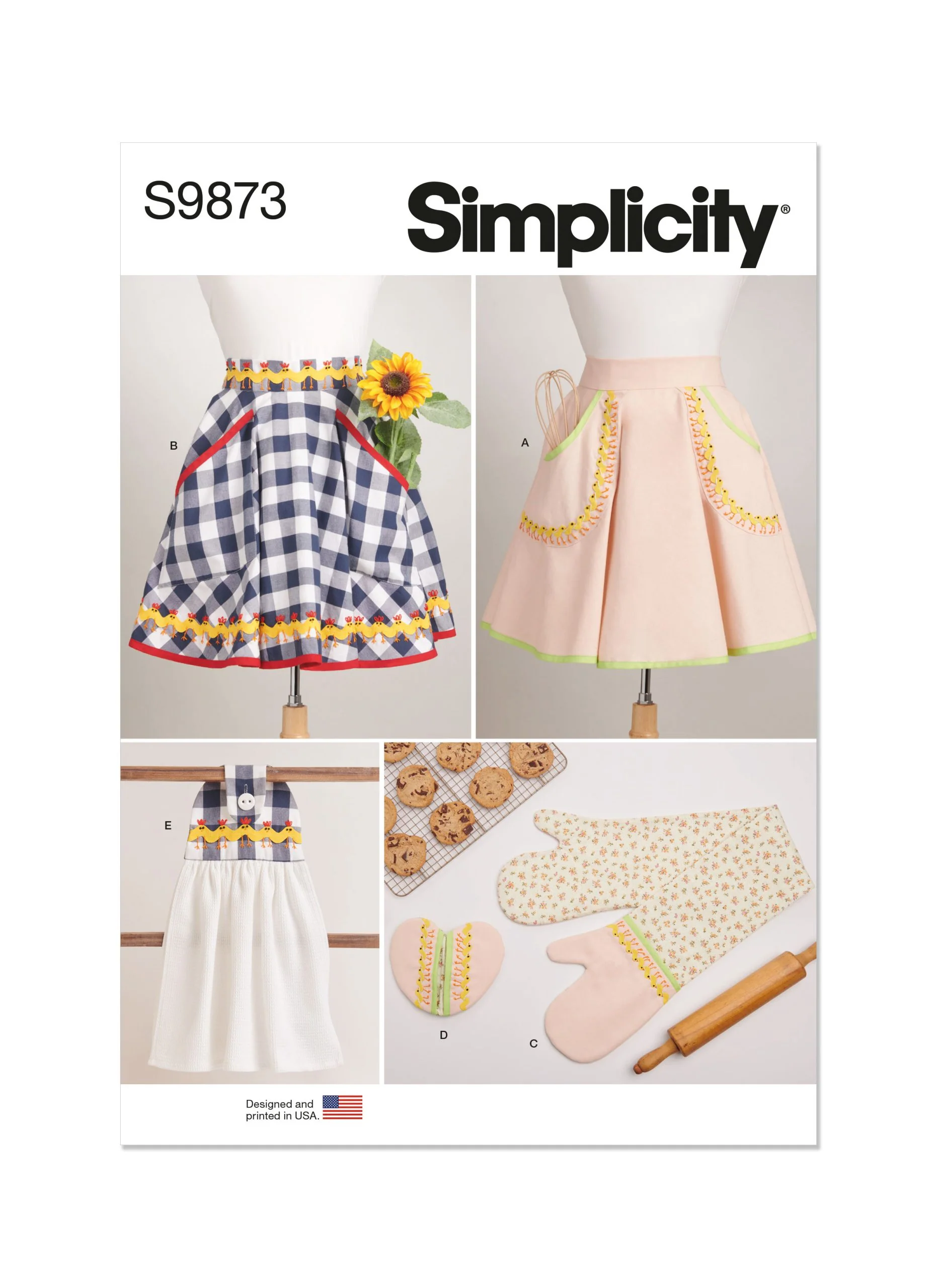 Simplicity Aprons S9873 - Image 2