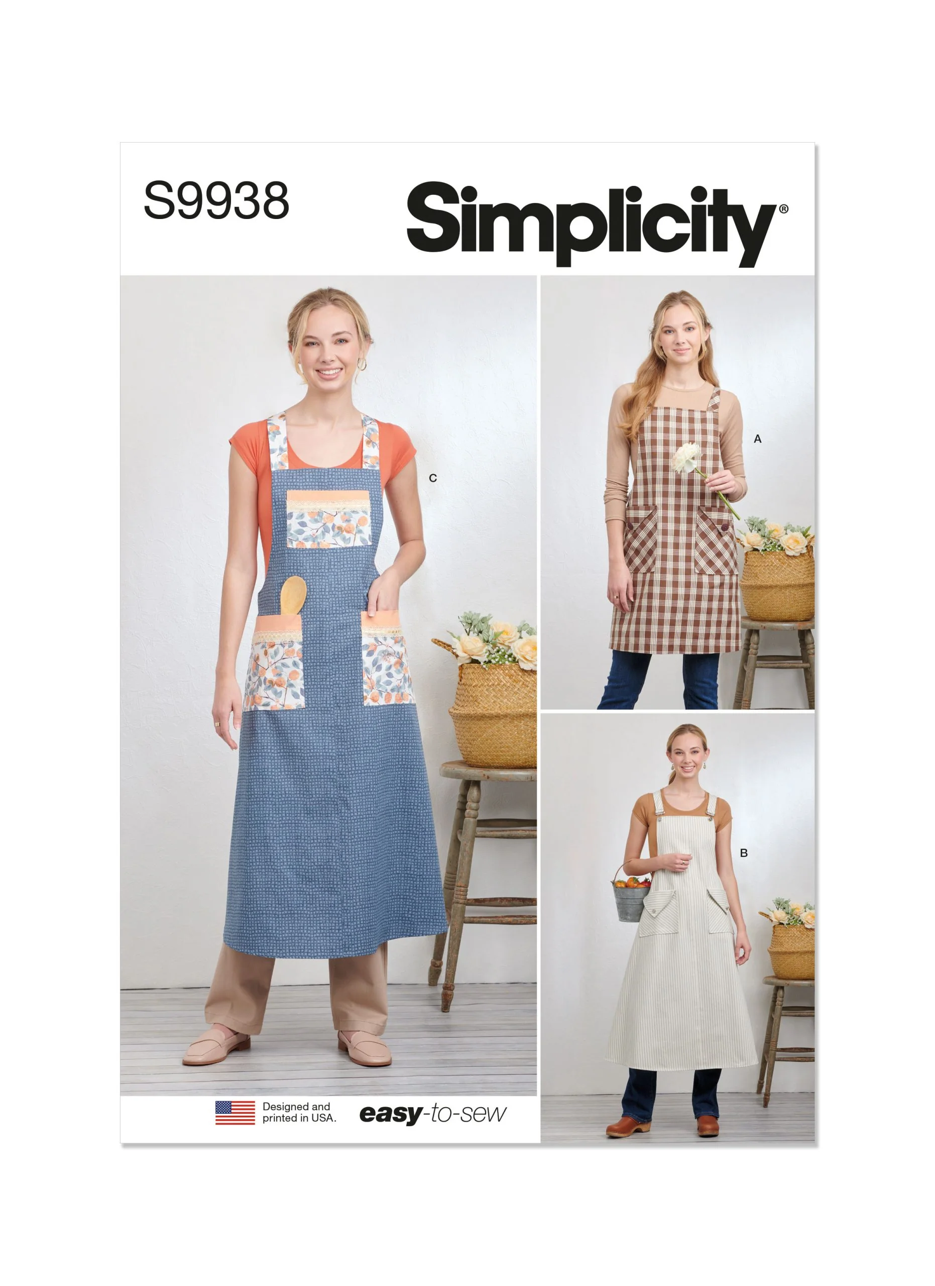 Simplicity Aprons S9938 - Image 2