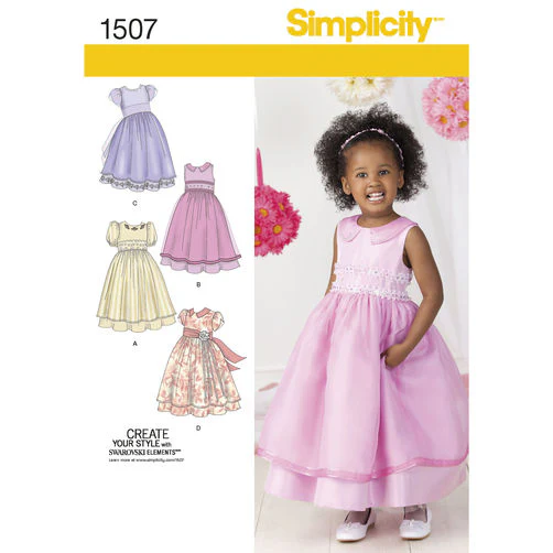 Simplicity Baby/Child Dress S1507 - Image 2