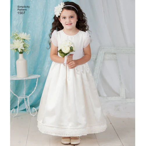 Simplicity Baby/Child Dress S1507 - Image 3