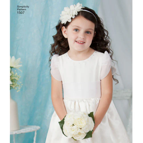 Simplicity Baby/Child Dress S1507 - Image 5