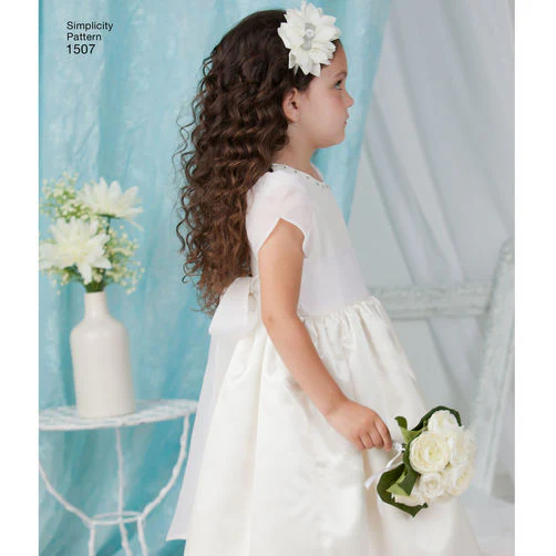 Simplicity Baby/Child Dress S1507 - Image 6