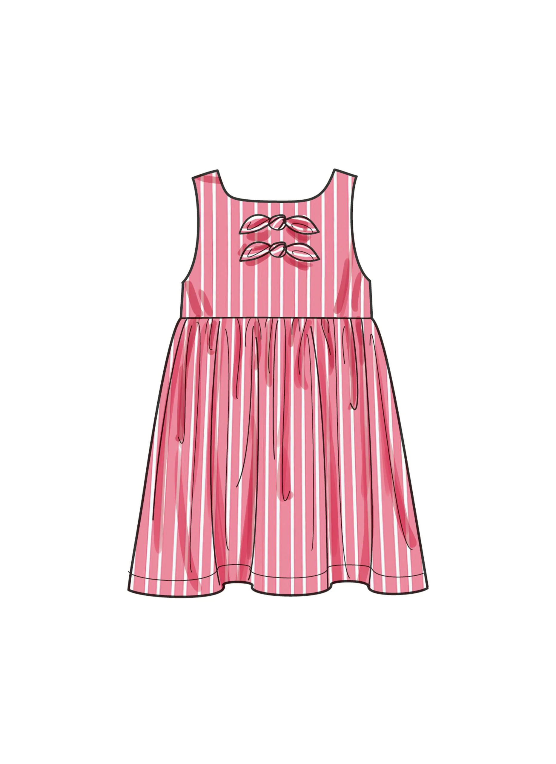 Simplicity Baby/Child Dress, Top & Trousers S9932 - Image 4