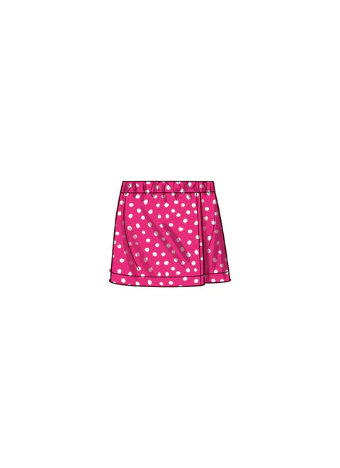 Simplicity Baby/Child Top, Skort & Trousers S9797 - Image 6